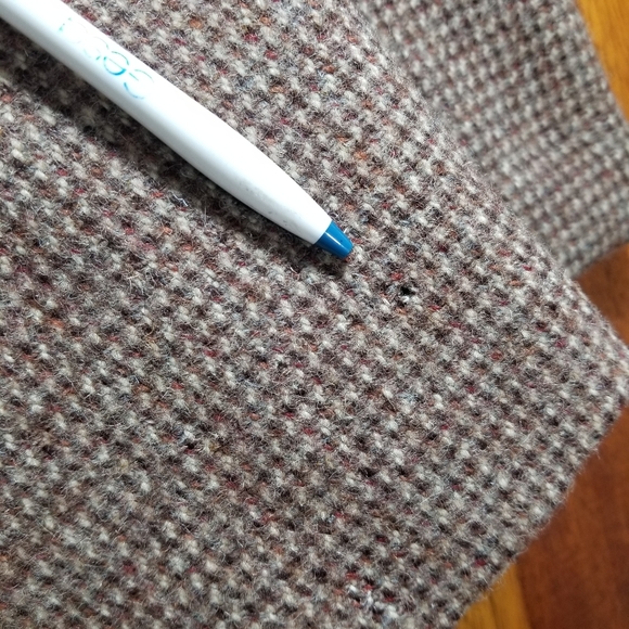 Harris Tweed Wool Overcoat - Picture 7 of 9